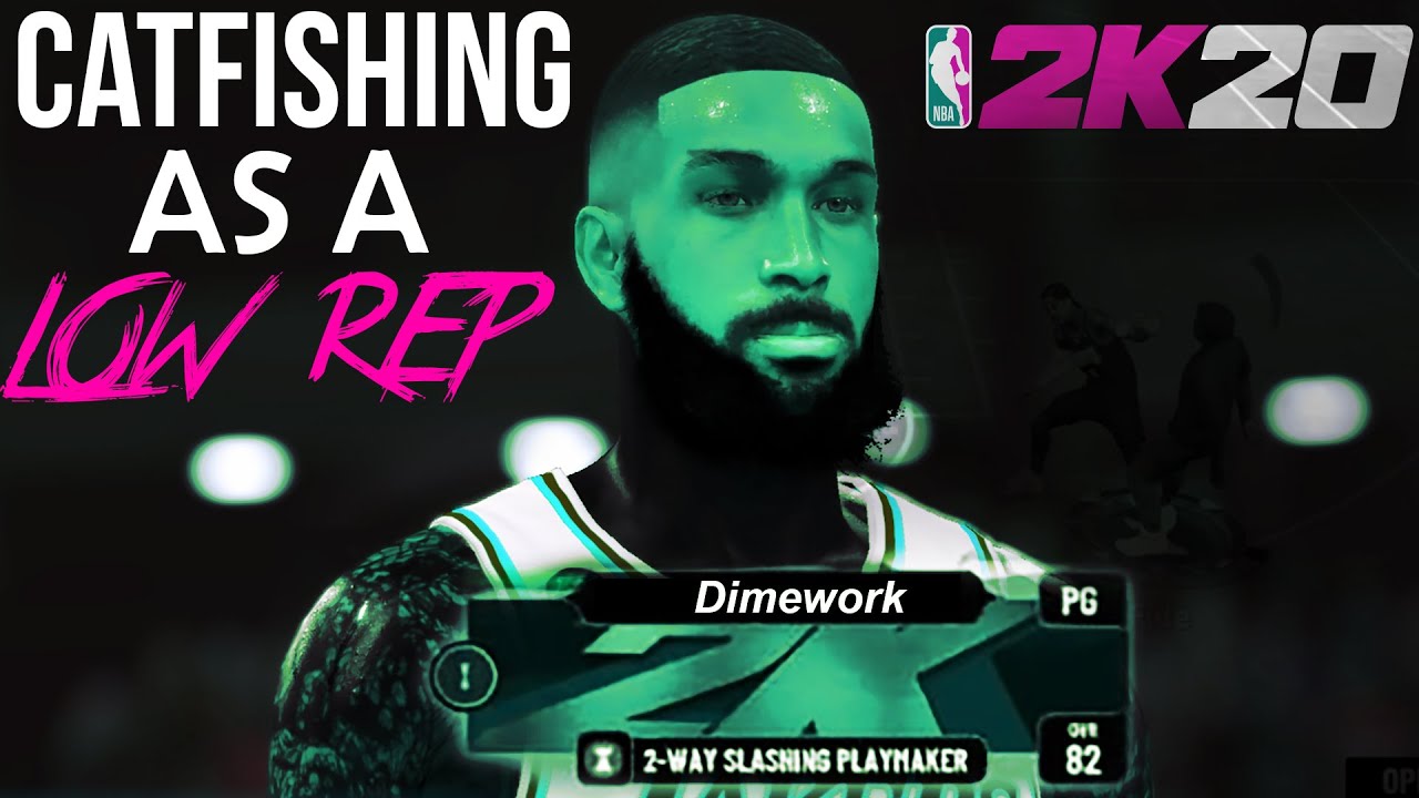I CATFISHED STAGE TRY HARDS AS A LOW REP BROWN SHIRT IN NBA 2K20! (THEY THOUGHT I WAS A BOT!!!)