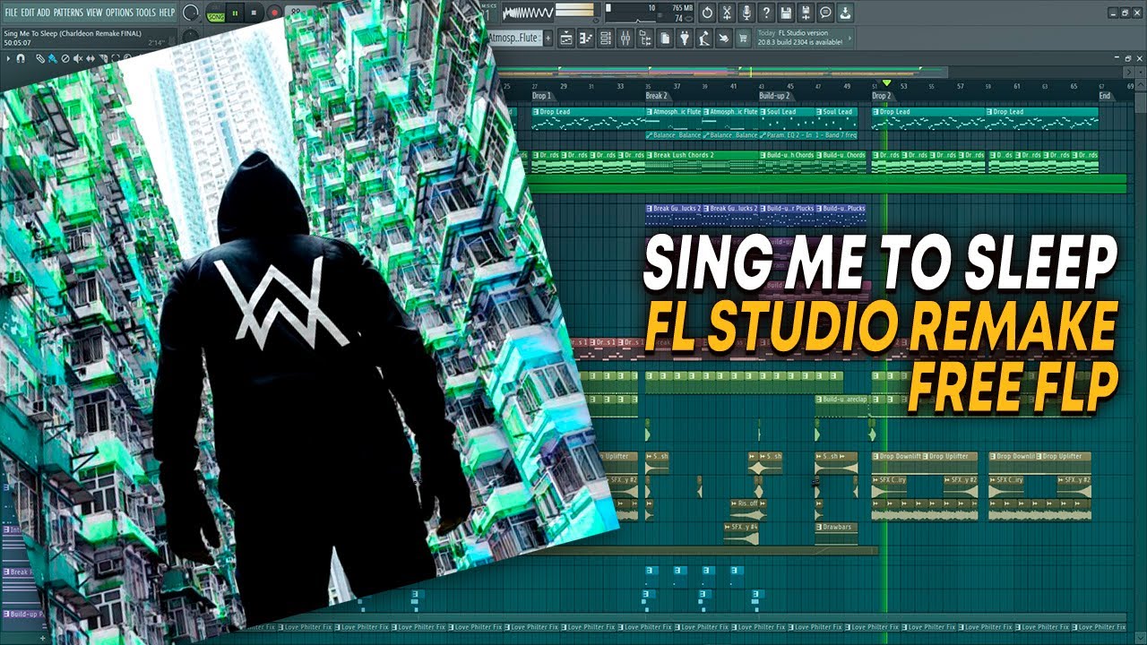 Alan Walker - Sing Me To Sleep [FULL FL Studio Remake + FREE FLP]