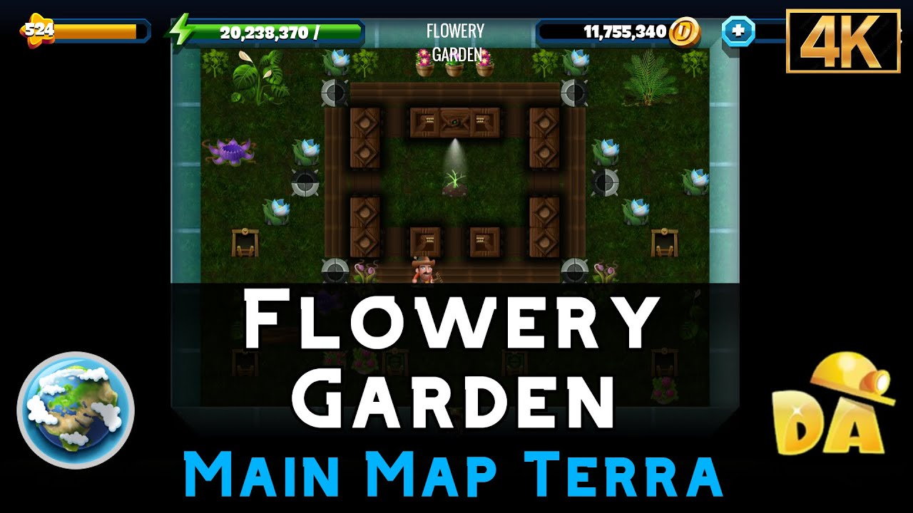 Flowery Garden | Main Terra #4 | Diggy's Adventure