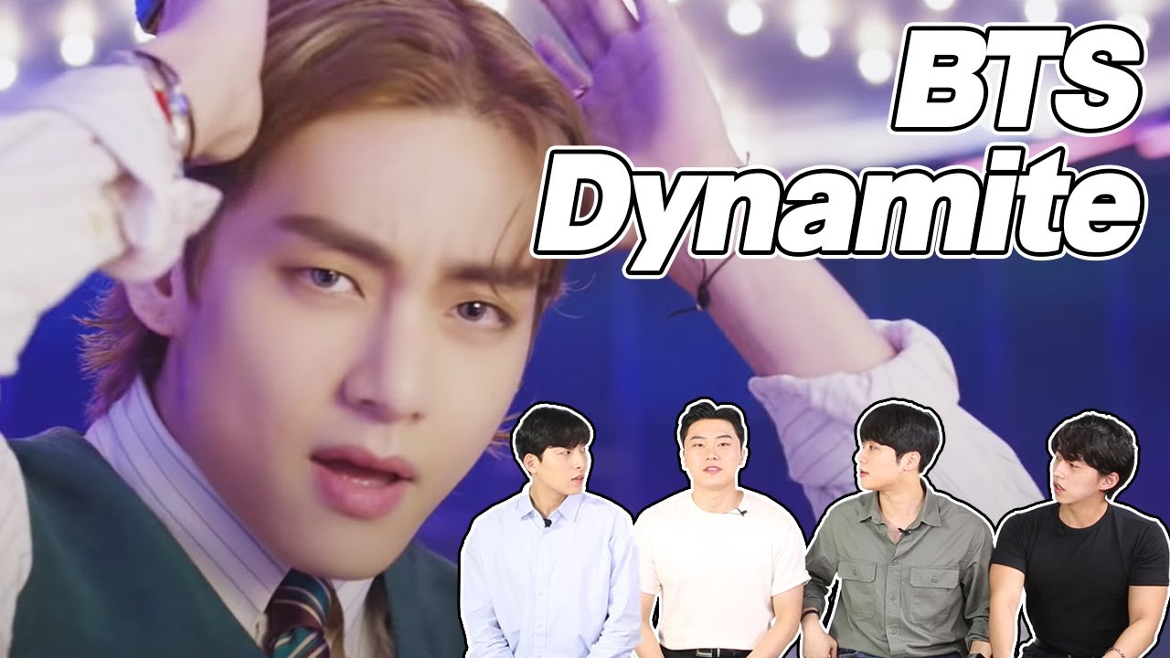 ENG SUB) 태어나서 처음 방탄소년단 뮤비를 본 남자들 반응(BTS Dynamite MV reaction)