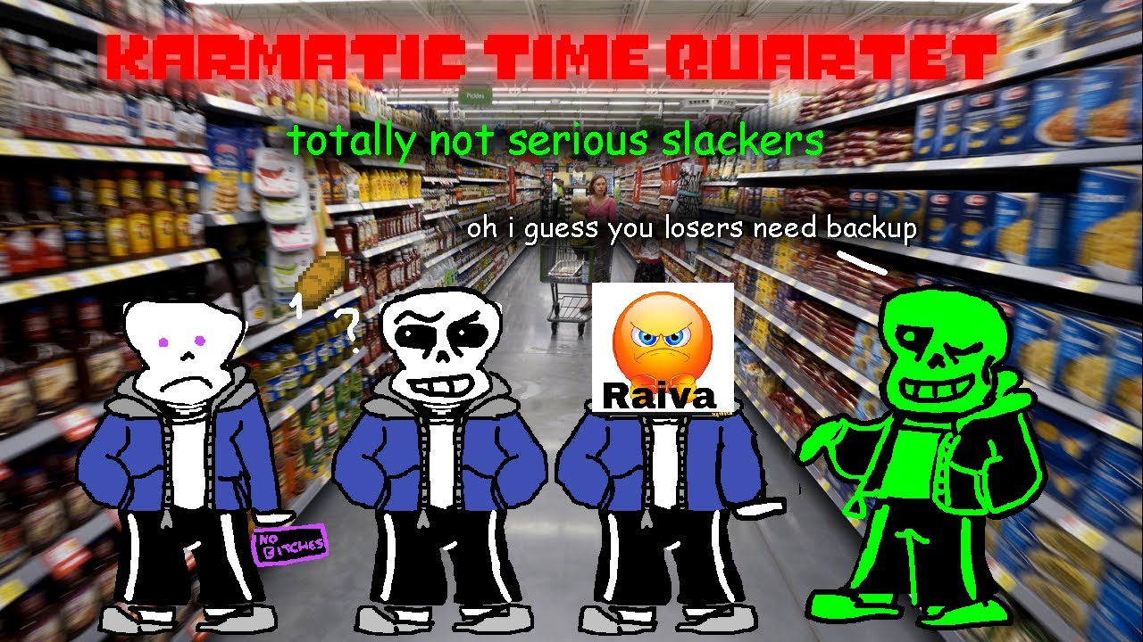 Karmatic Time Quartet | Totally Not Serious Slackers - Phase 1 OST/UST (Take)