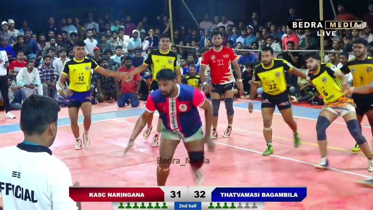 KASC NARINGANA VS THATVAMASI BAGAMBILA BIG FINAL TIE BREAKER || UTK KABADDI TOURNAMENT