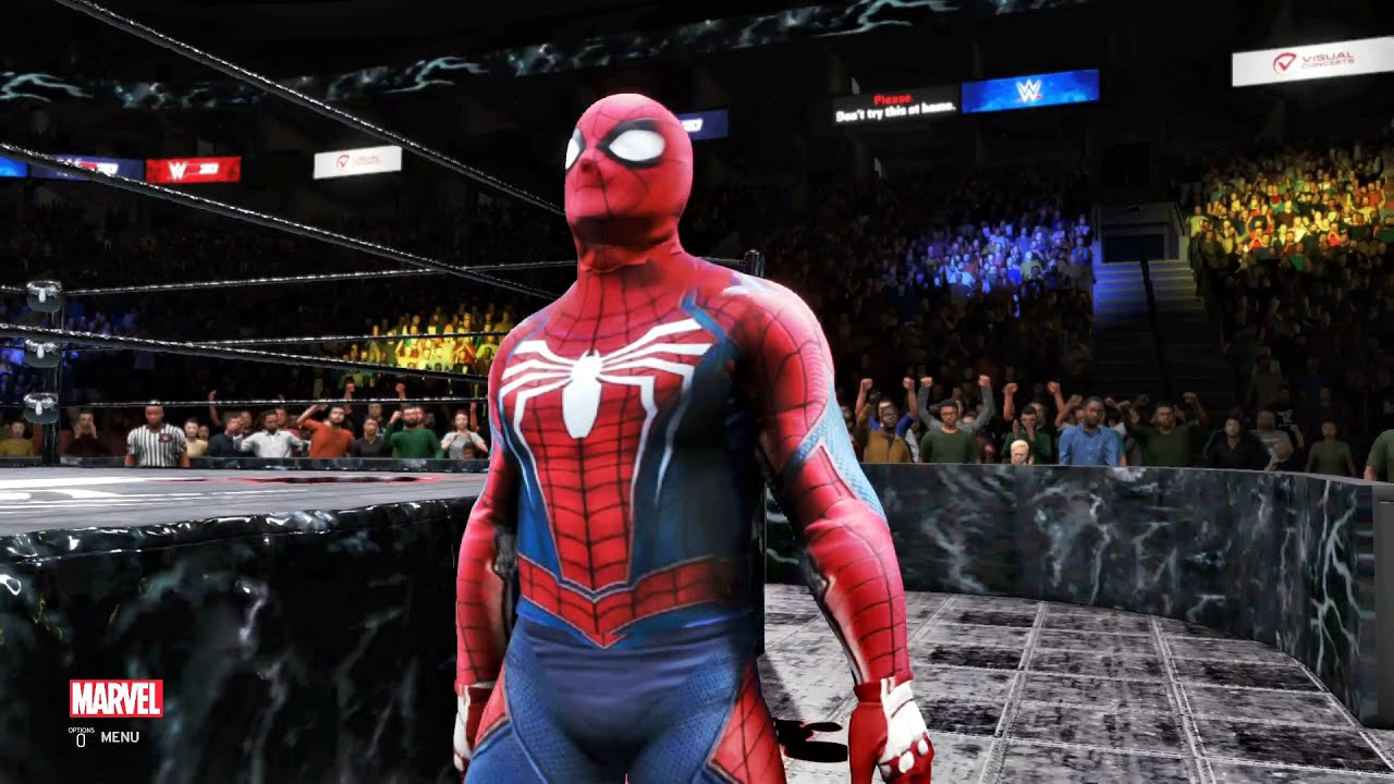 [WWE 2K20] Человек-паук против Венома