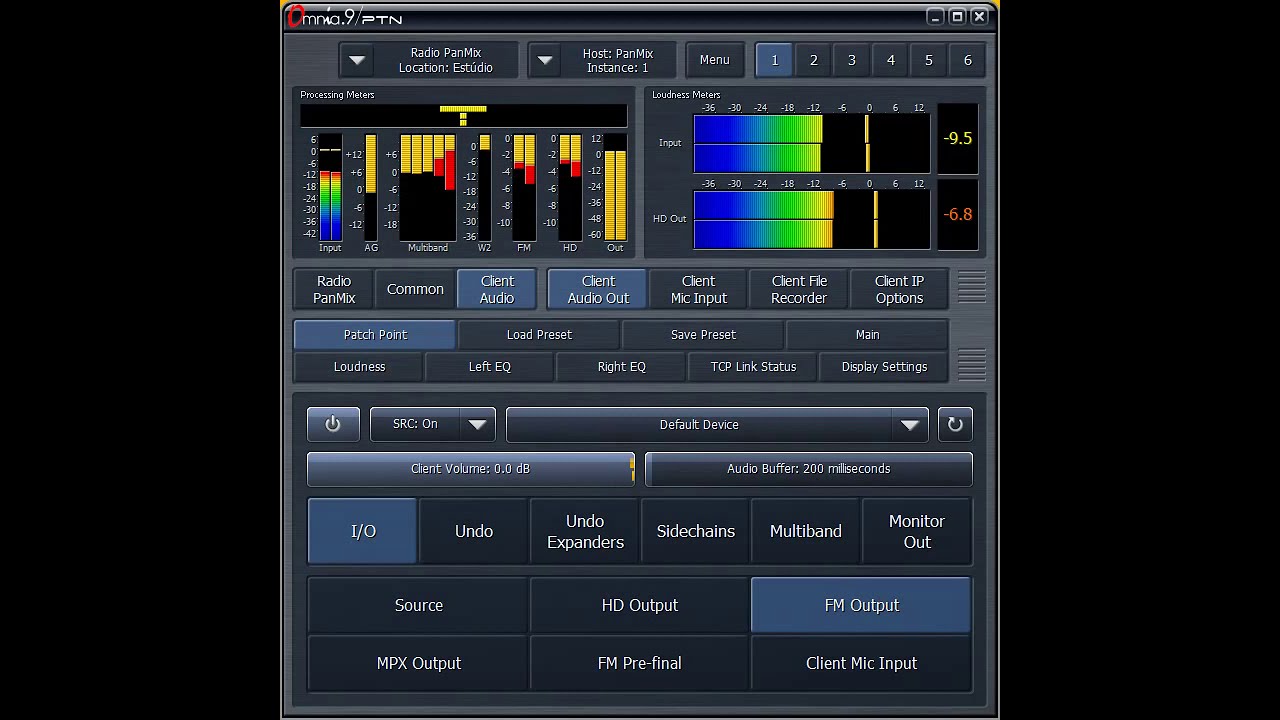 Preset ORBAN Optimod 8400 DCT Omnia 9PTN