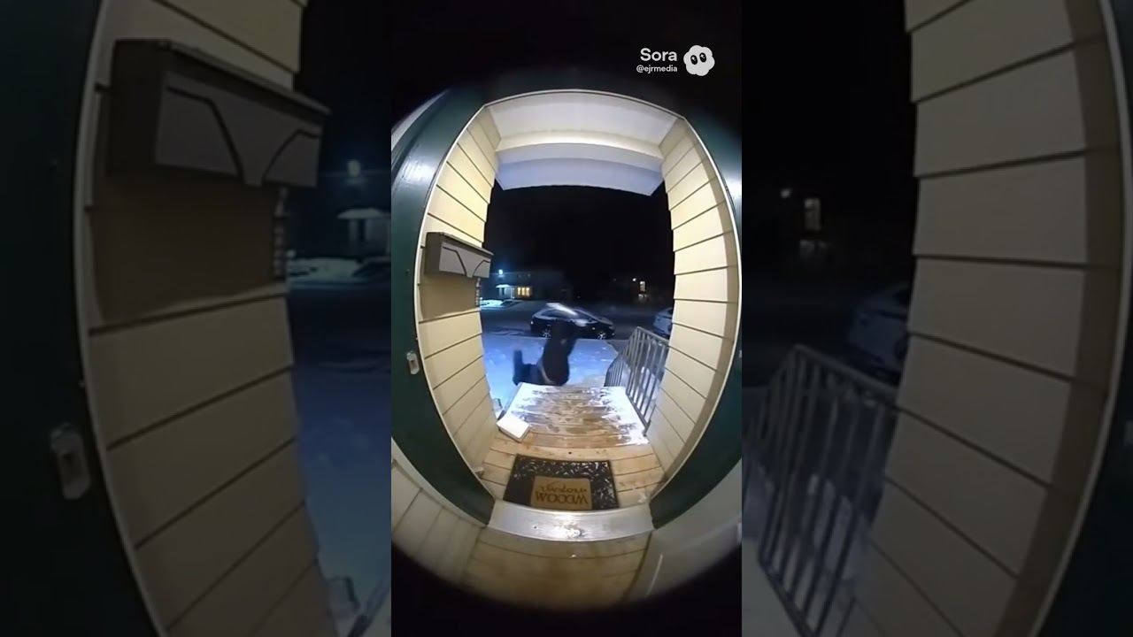 Bout broke my leg falling on ice!