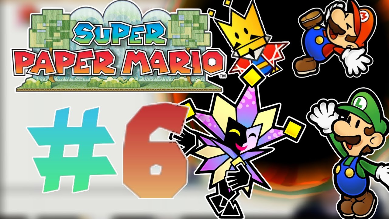 UNTERGANG der Recken.. ist es GAME OVER?? Let's Play Super Paper Mario Blind #6 LIVE Twitch Stream