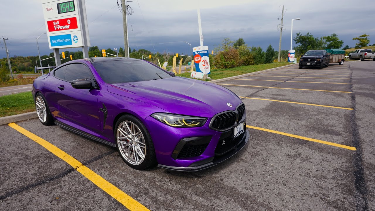 I Took My BMW M8 Competition On A Road Trip!