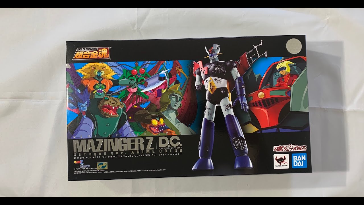 Mazinga Z GX70SPD Unboxing [Ita]