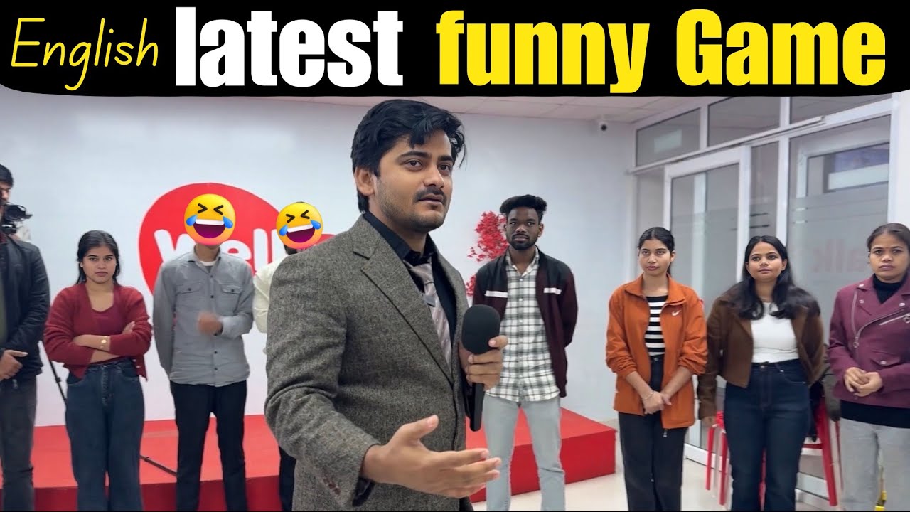 English Latest Funniest Game | Funnies Confidence building game | Confidence building activity 