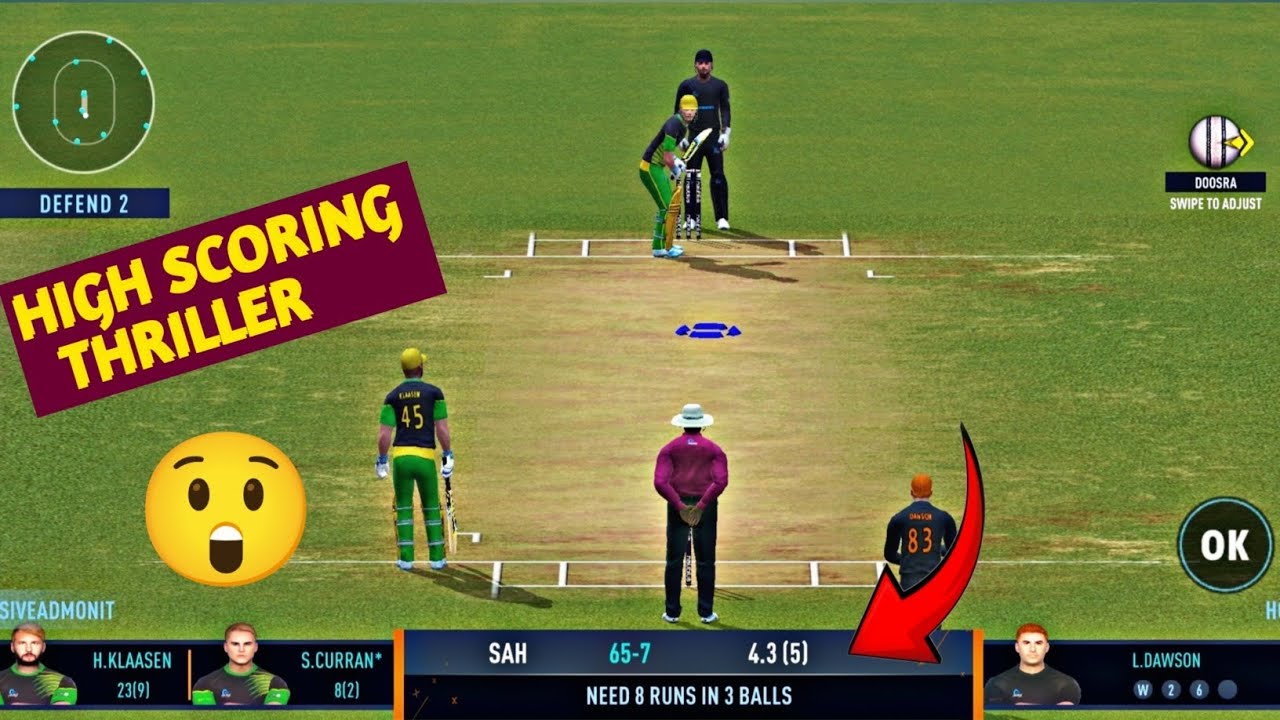 Unpredictable High Scoring Thriller Match Against Pro Opponent | Real Cricket 24