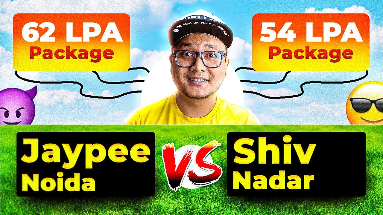 JIIT Noida vs Shiv Nadar University 😱 62 LPA vs 54 LPA | Placements, Fees & Reality 2026