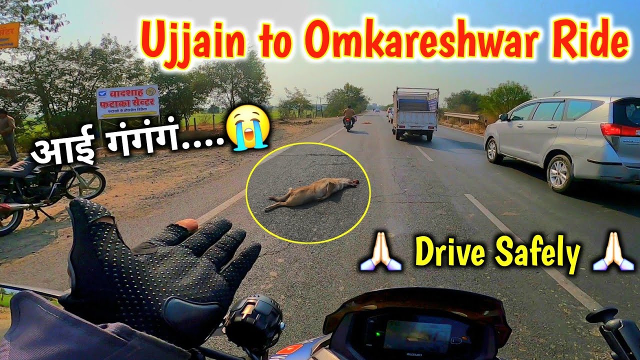 Ujjain to Omkareshwar on Suzuki Burgman 125 l Mumbai to Ujjain +  Omkareshwar Jyotiling Scooter Ride