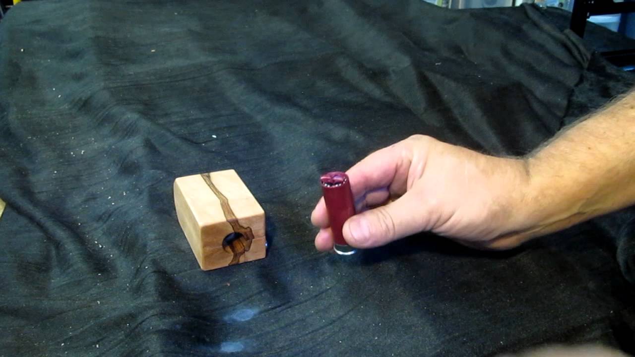 Shell Prepper for Making Wax Slug Ammunition from 12 Gauge Shotgun Shells