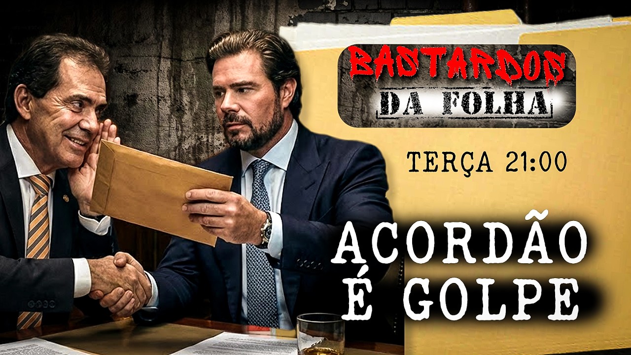 ACORDO com CENTRÃO, com o MASTER, com TUDO; BASTARDOS DA FOLHA (24/02)