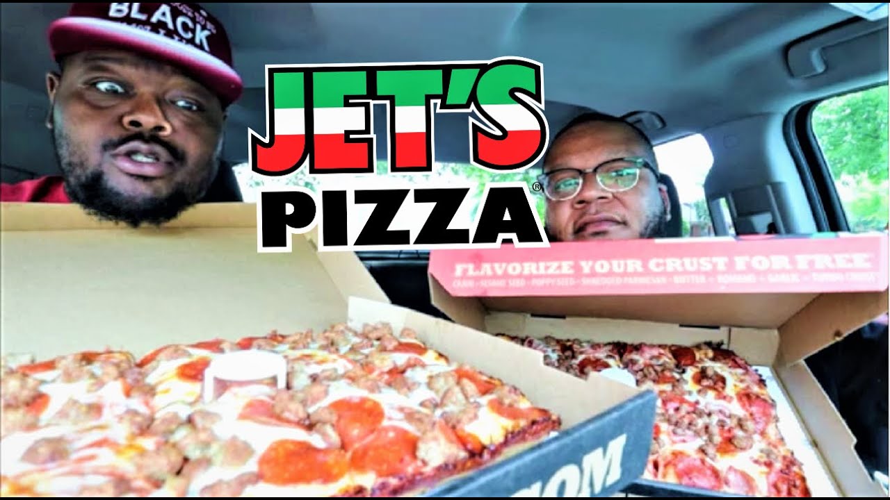 1st Time Eating Jet's Pizza (Food Virgins)