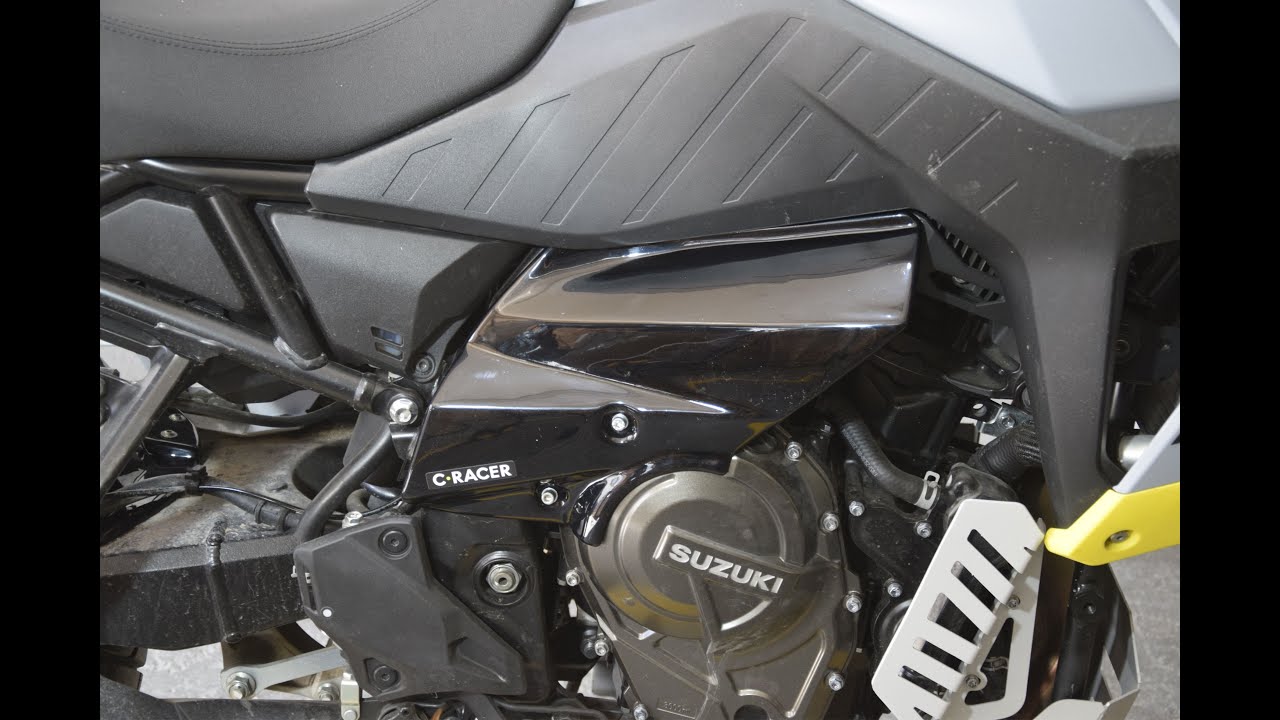 Suzuki VSTROM 800 Installation instructions for Airflow side cover