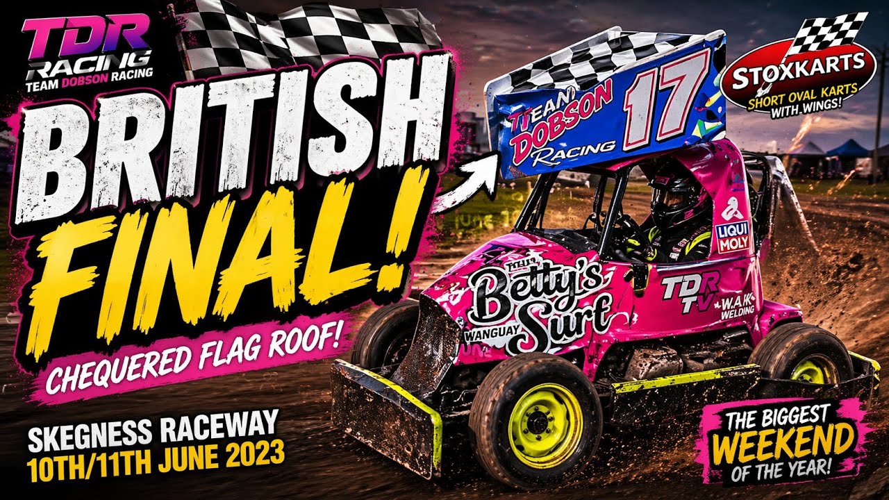 Tdr Racing Stoxkarts British final @skegnessraceway june 10/11th 2023
