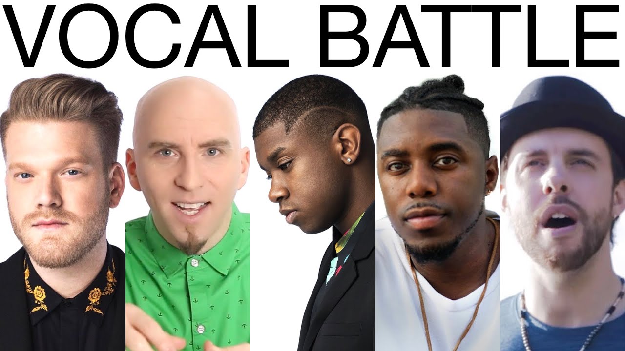 VOCAL BATTLE: Scott vs Eli vs Matt vs J None vs Chris Rupp (Eb1-Bb6)