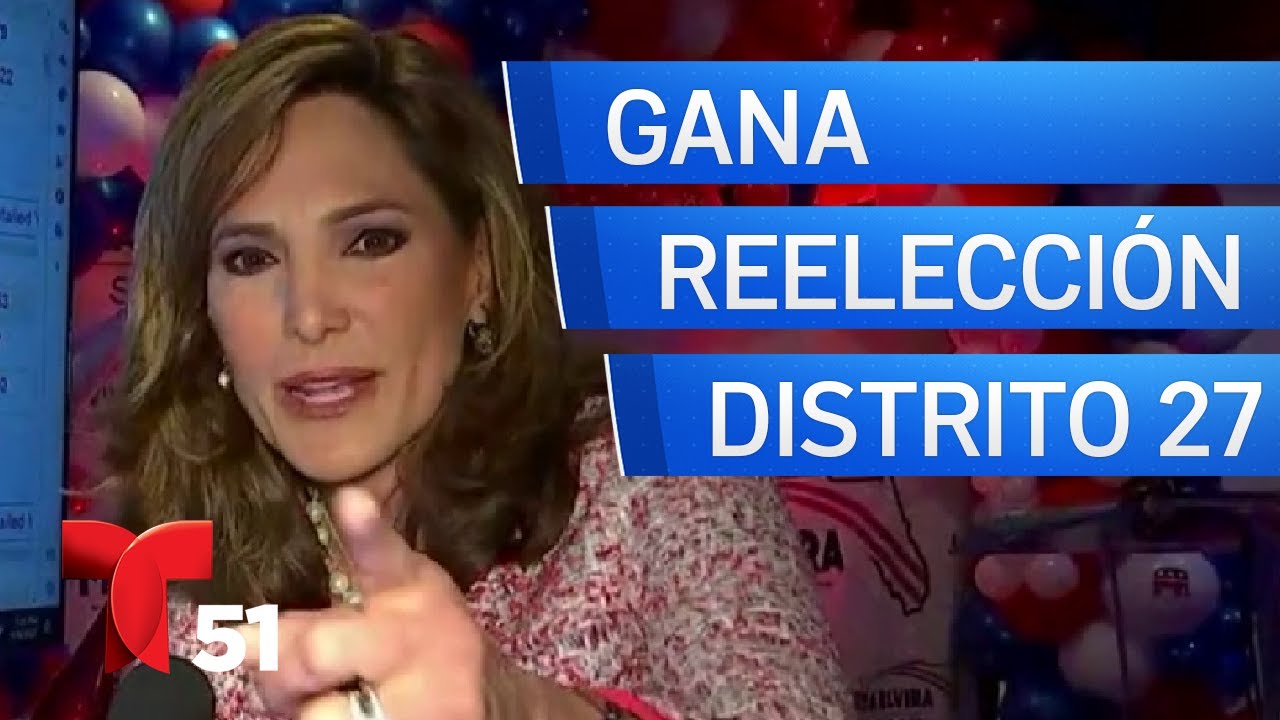 María Elvira Salazar reacciona tras ganar reelección por el Distrito 27