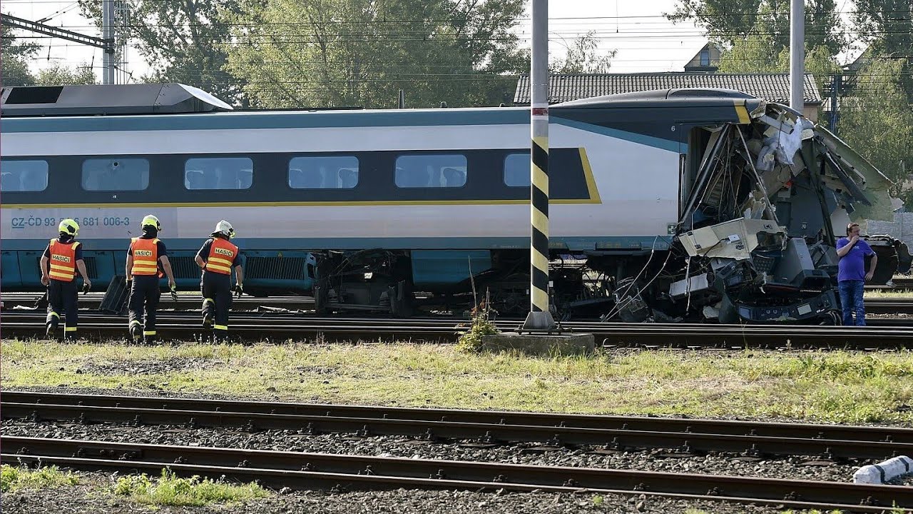 Nehoda Pendolina v Bohumíně ⚠️