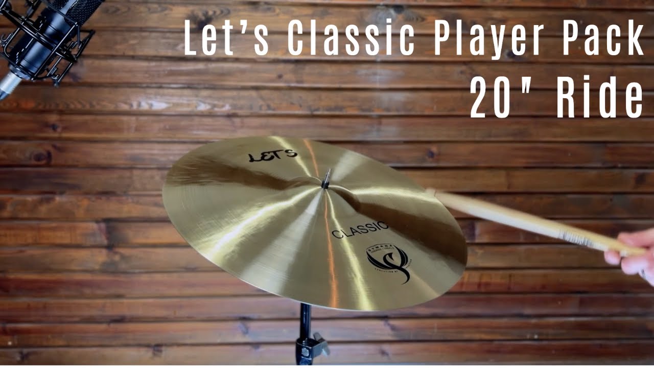 Symrna Cymbals - Let's Classic Player Pack - 20