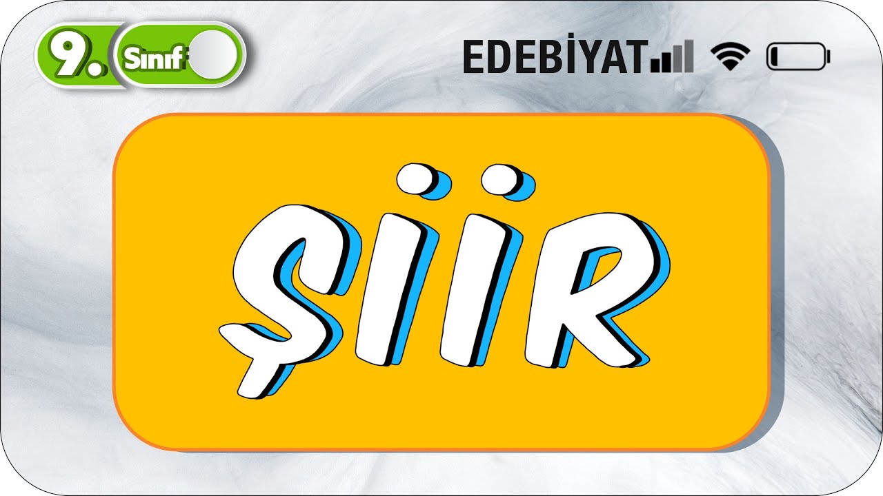 Şiir | Kolay Anlatım | Sorun Kalmayacak 💯