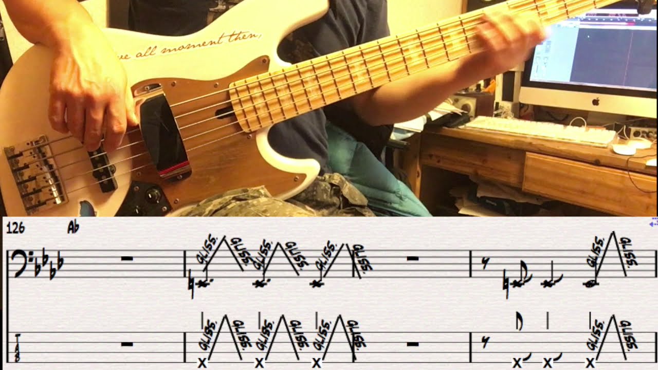 I was Born To Love You. Queen. Bass cover. [ TAB & Score ]
