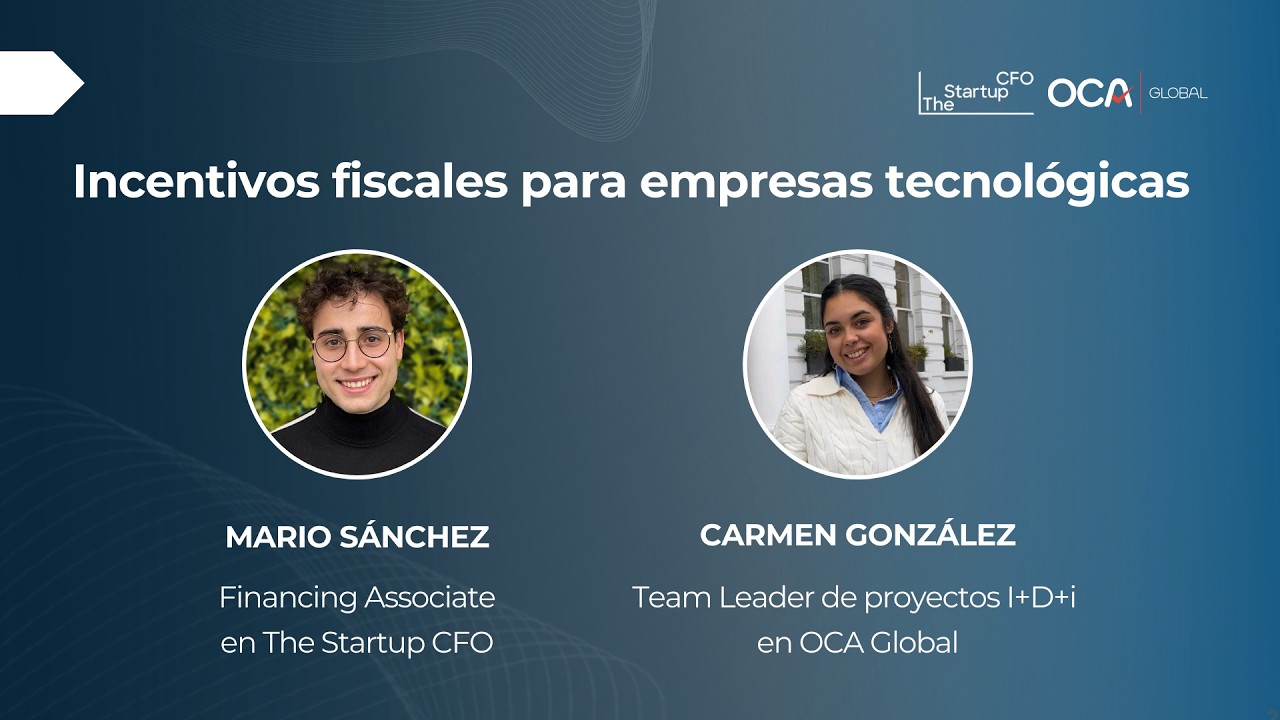 Webinar - Novedades en incentivos fiscales para empresas tecnológicas