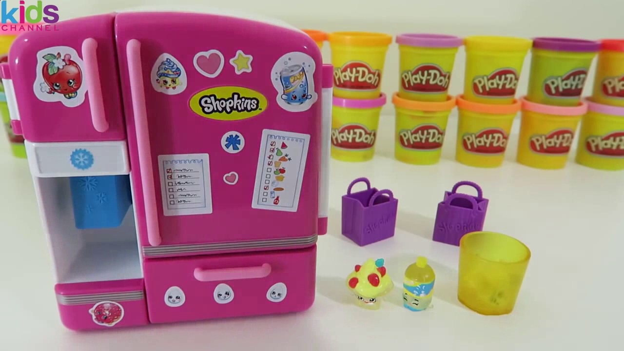 Shopkins So Cool Fridge Playset Exclusive Shopkins & Mini Shopkins Eggs + 3 Shopkins Blind Baskets!