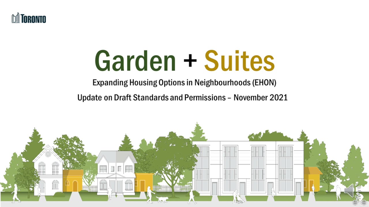 City of Toronto Garden Suites Draft Rules
