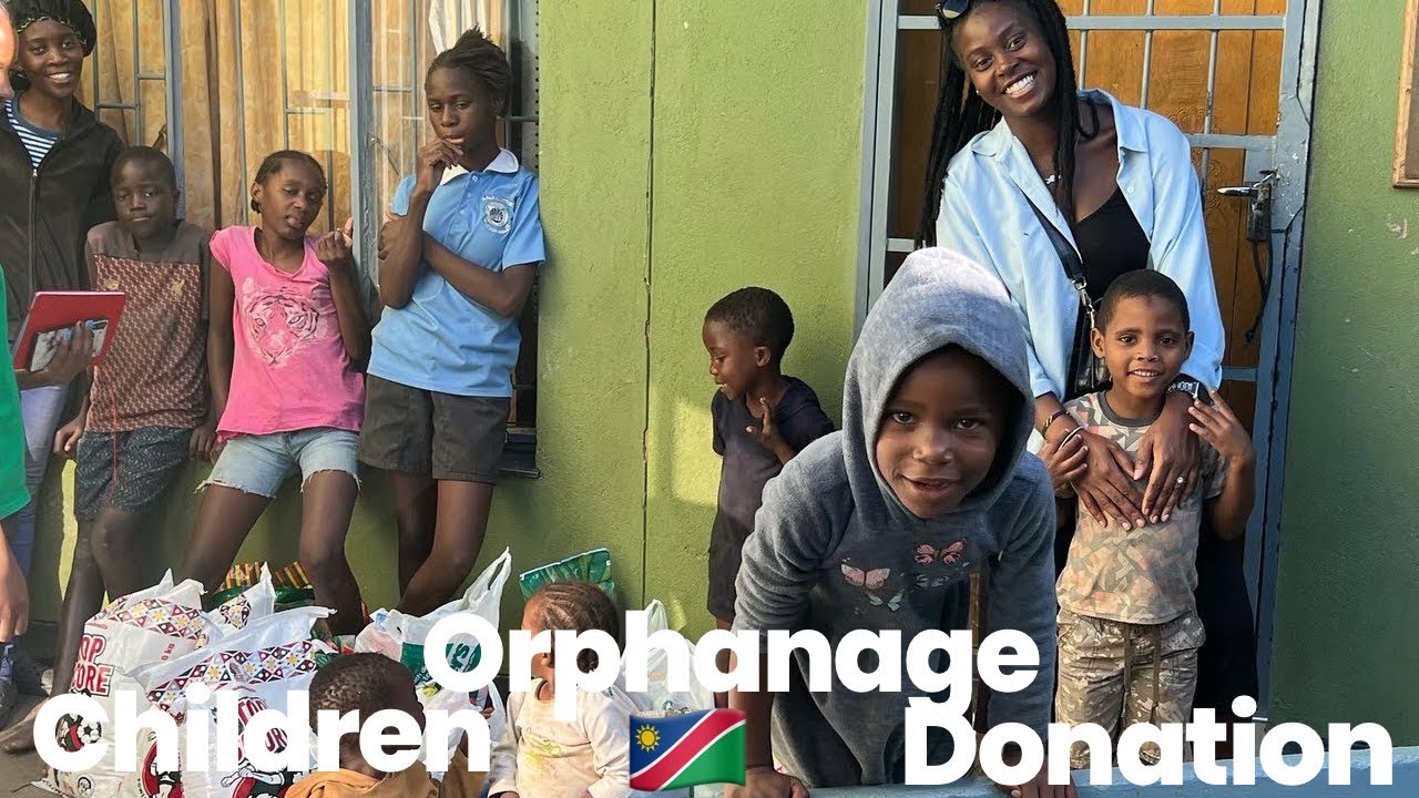 I WENT TO AN ORPHANAGE IN NAMIBIA AND DONATED OVER £400 🇳🇦 | #windhoek #namibia #africa #orphanage