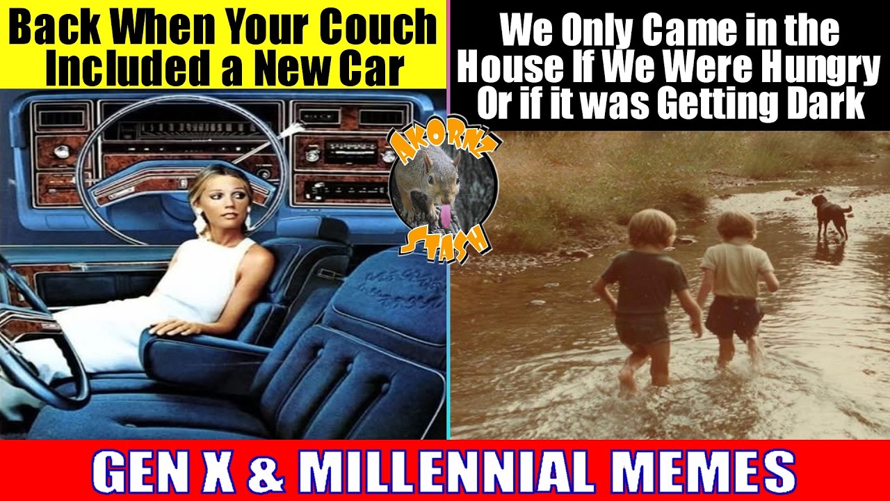 Only True 80s Kids Will Get This! | Ep 85 Gen X & Millennial Memes - Generation X #akornzstash