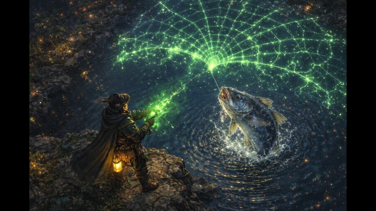 The Fisher of the Emerald Lake - Fantasy Harp Study Adventure