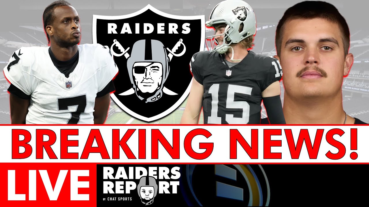 Raiders BREAKING NEWS: Geno Smith Injury = Kenny Pickett Or Aidan O&rsquo;Connell Time vs. Eagles