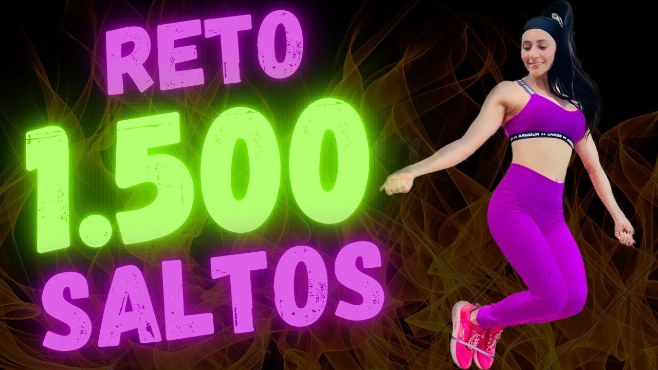 Reto Quema Grasa Saltando La Cuerda / 1500 Saltos De Cuerda.