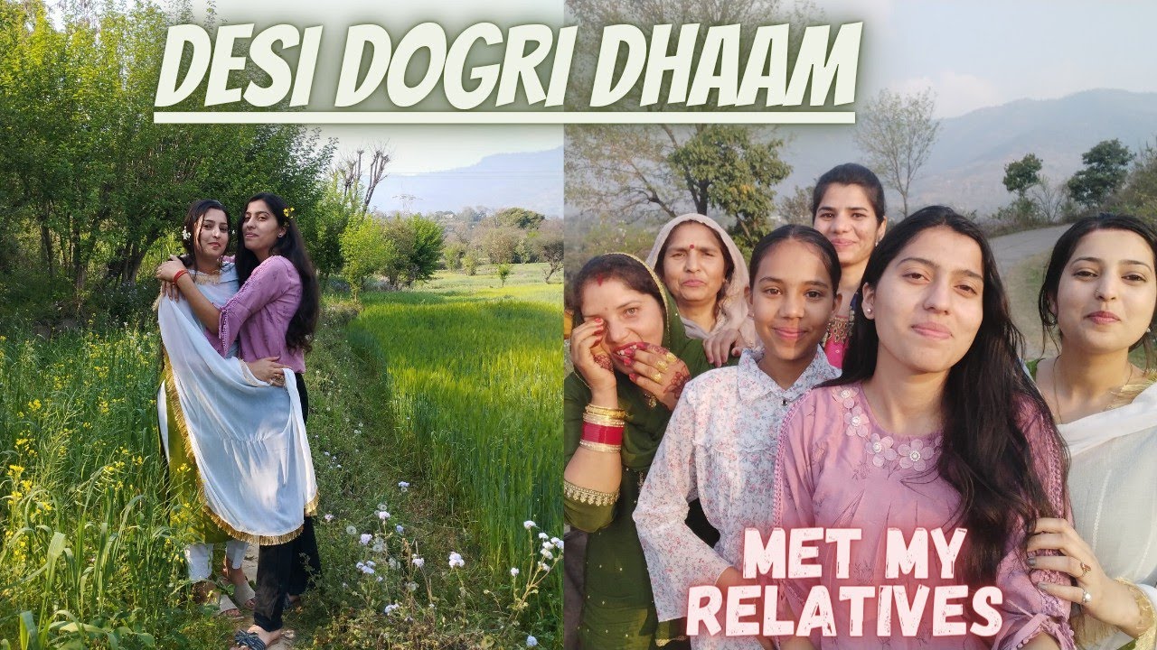 Dogri Desi Dhaam || Family Function Vlog || Met my Relatives after long tym💗