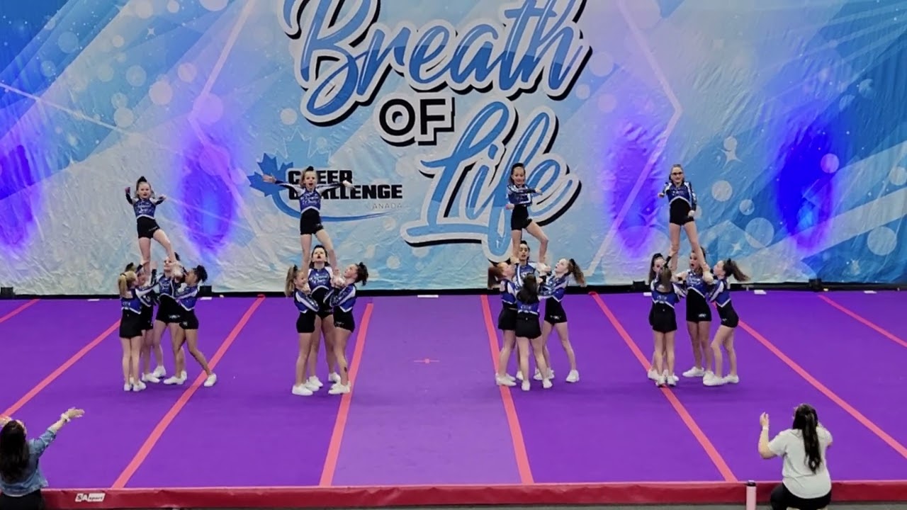 Champion Cheer Academy U12 Allstar Sonic Divas 3rd Place Breath of Life Guelph