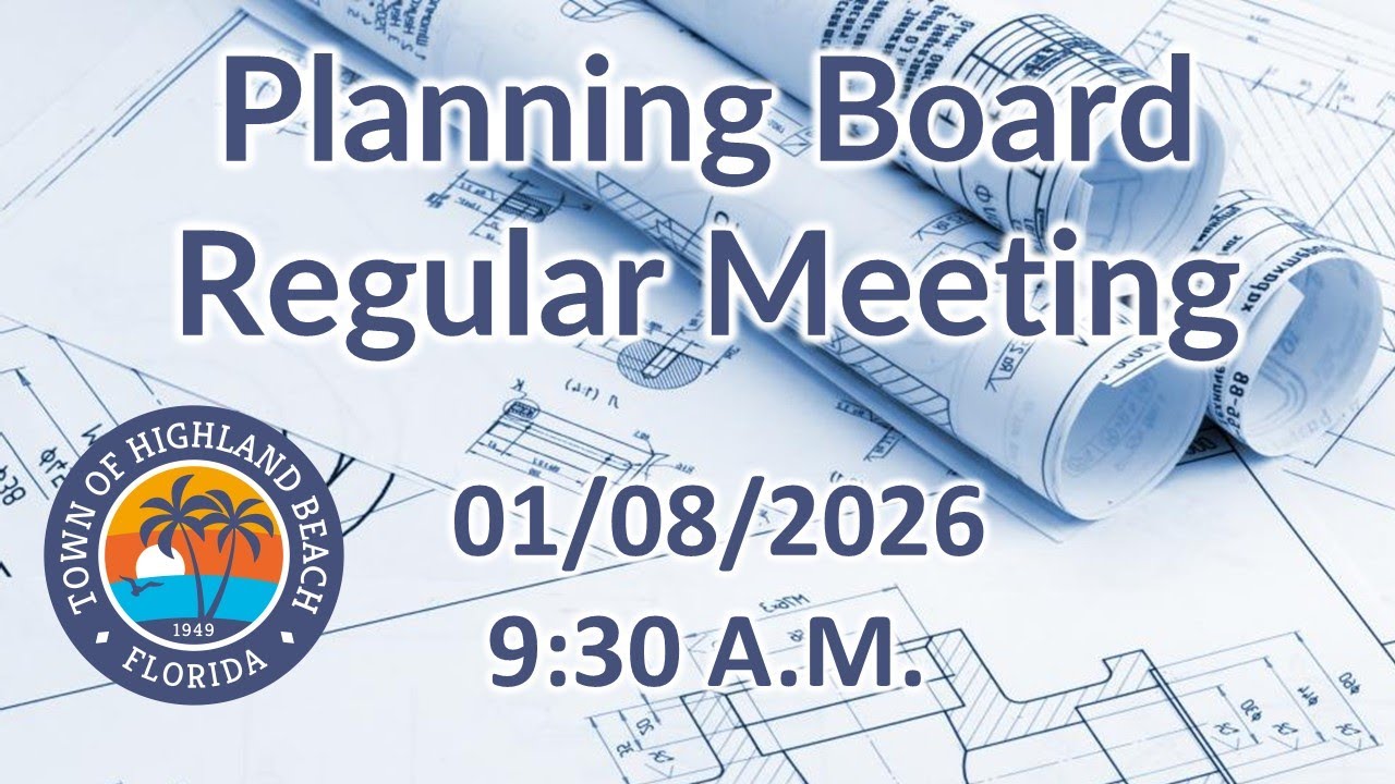 January 08, 2026 Planning Board Regular Meeting