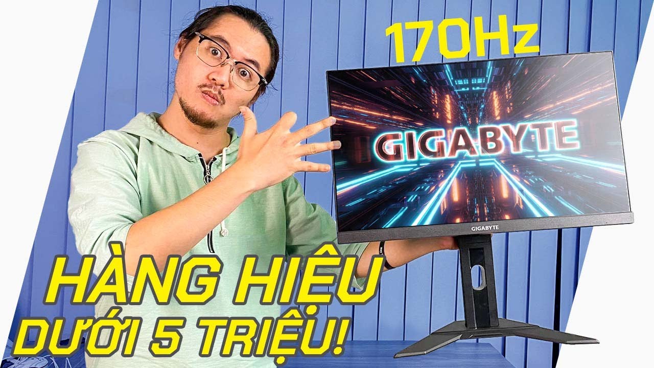 Màn Hình Dưới 5 Triệu: 170Hz, Màu Đã CHUẨN, Công Nghệ Lại NGẬP MỒM! | Màn Hình Gaming Gigabyte G24F