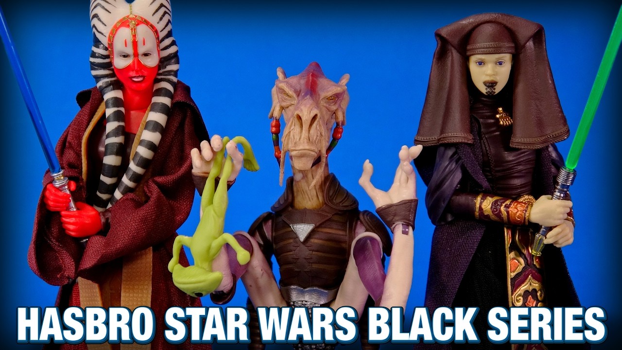 Star Wars Black Series Sebulba Shaak Ti Luminara Unduli Prequel Extravaganza Overview!