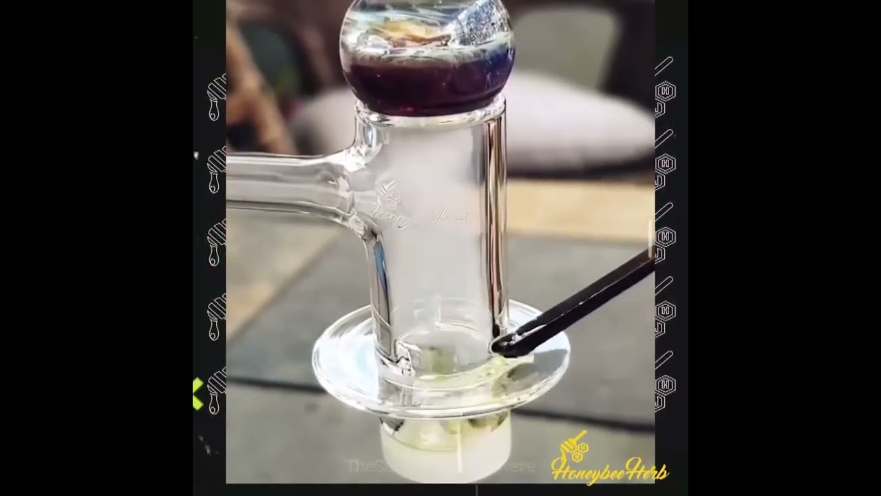 Honey & Milk Halo Quartz Banger Meltshots | Terp Pearl | Dab Marble #shorts  #quartzbanger