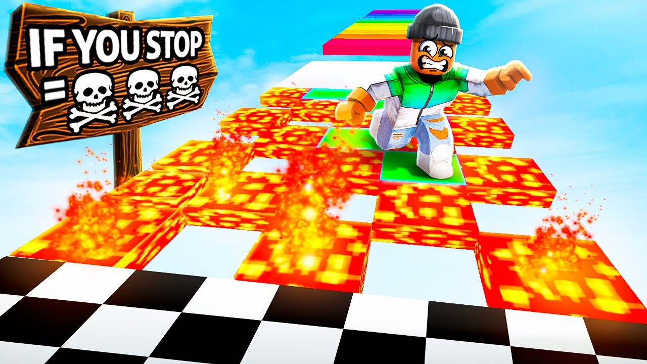 ROBLOX IF YOU STOP YOU DIE OBBY 🚫
