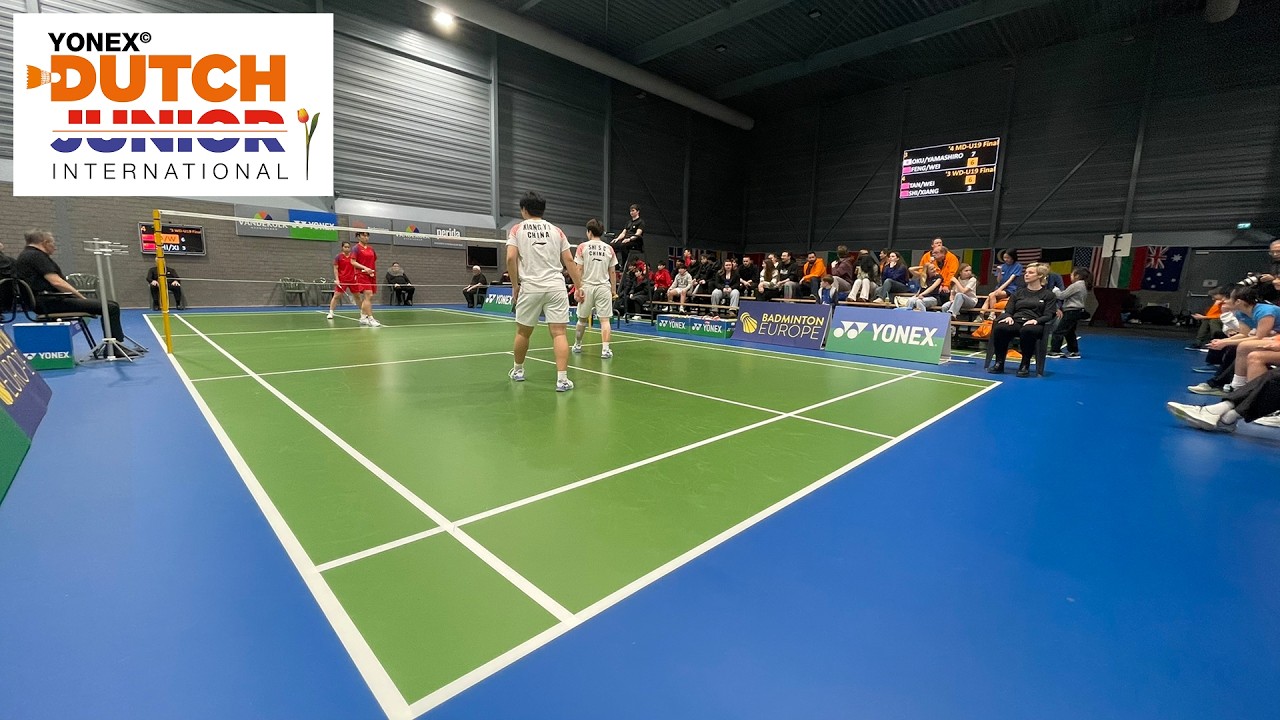 Final, WD-U19, 🇨🇳 Tan & Wei vs 🇨🇳 Shi & Xiang, Yonex Dutch Junior International 2026