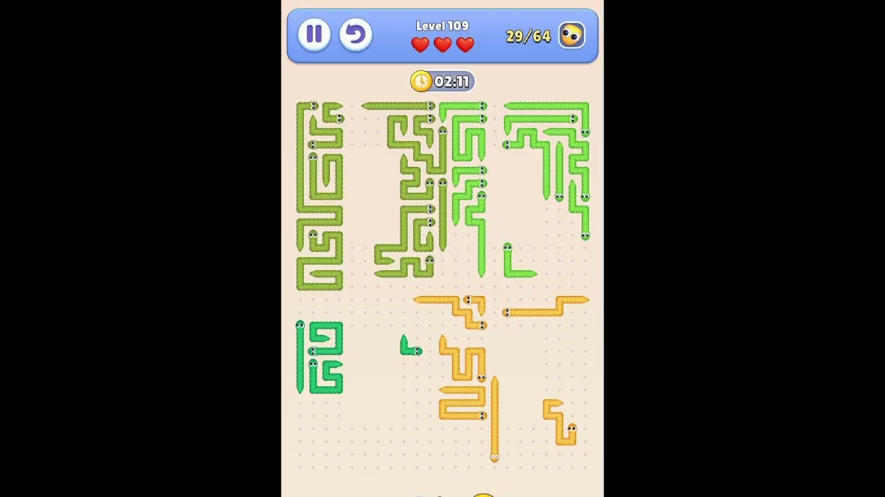Snake Escape &ndash; Level 109 Walkthrough 🐍🧩✨