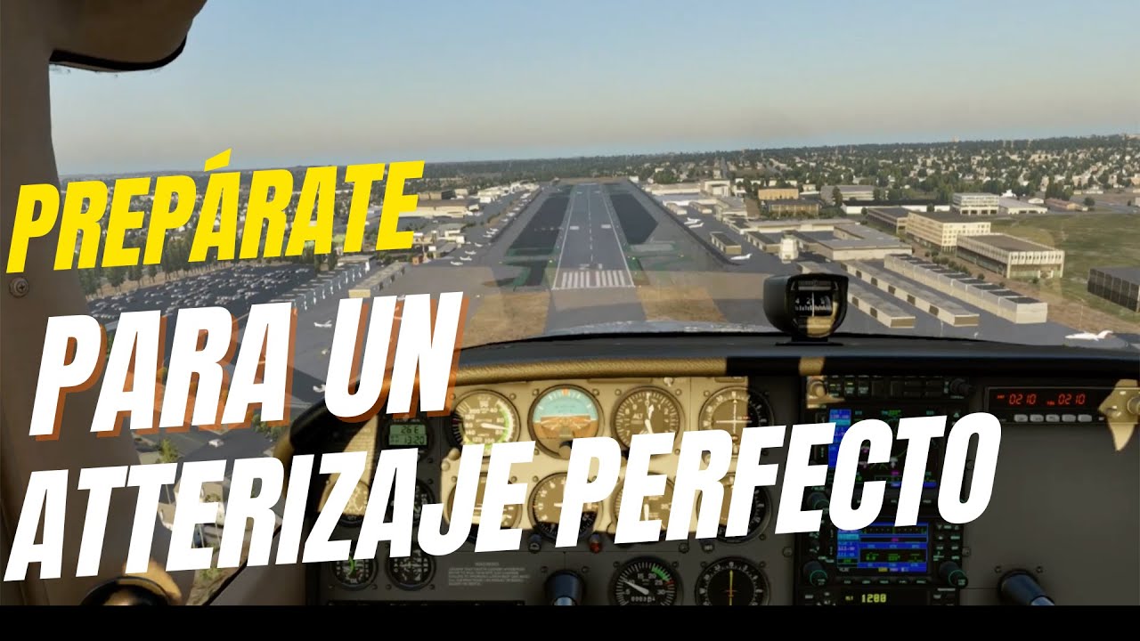 Как подготовиться к идеальной посадке на C172. Полное руководство