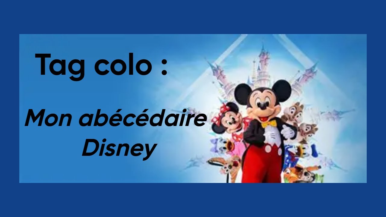 Abécédaire Disney : 26 lettres, 26 personnages, combien en ai-je colorié? Tag colo @Mareen Art