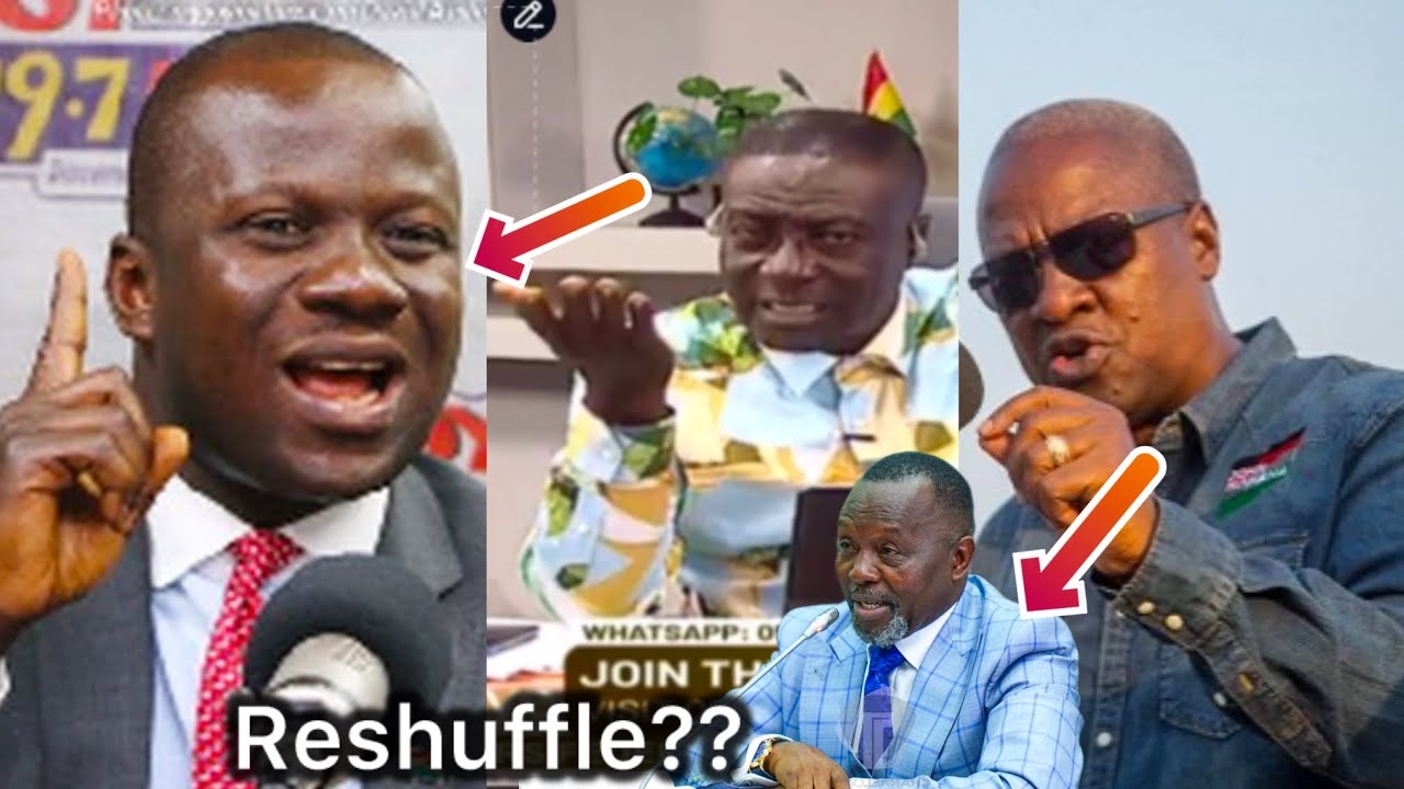 Break: Reshuffle? Do Your Work Well Or Else? Ei Captain Smart Fires Attorney General & Abu Jinapor..