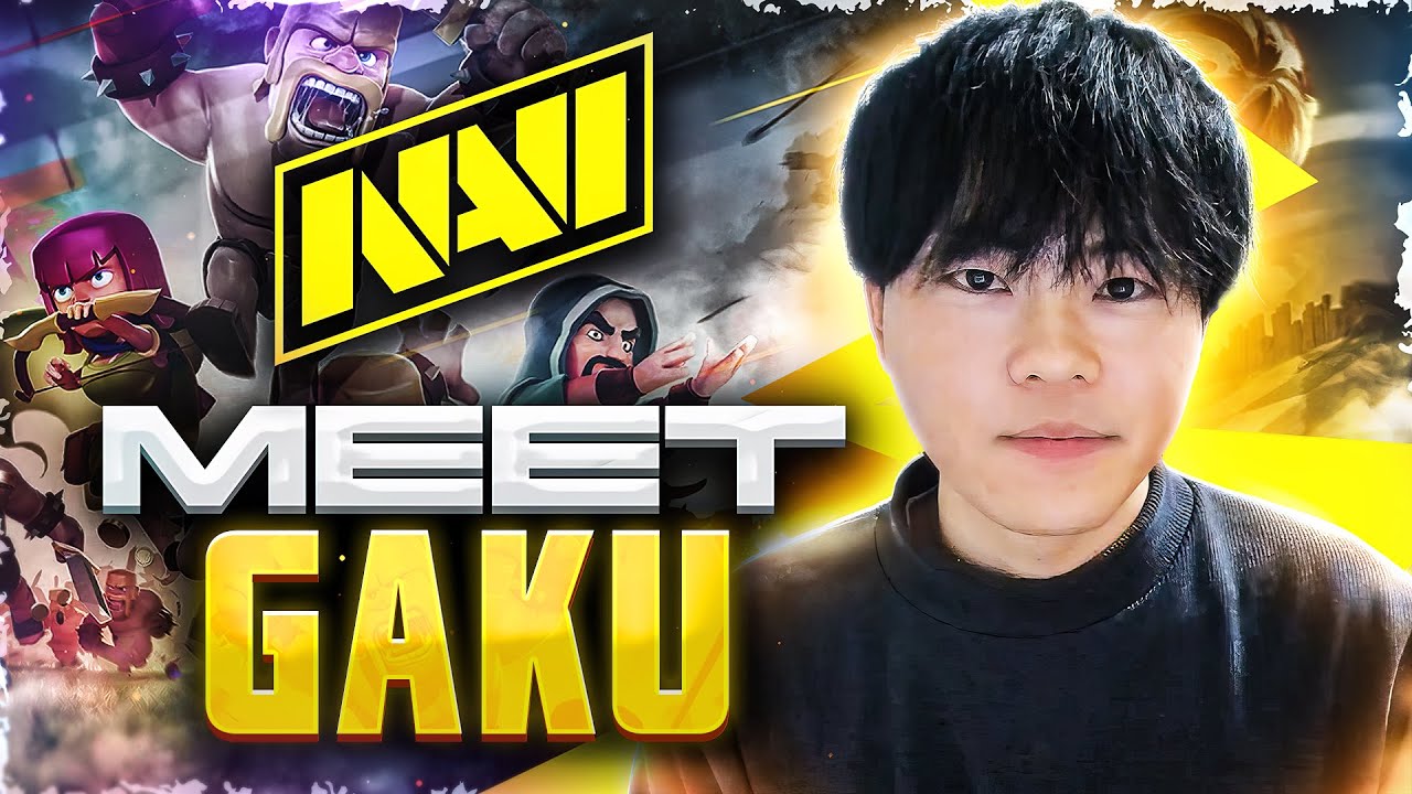Встречайте Gaku - Капитан NAVI Clash of Clans