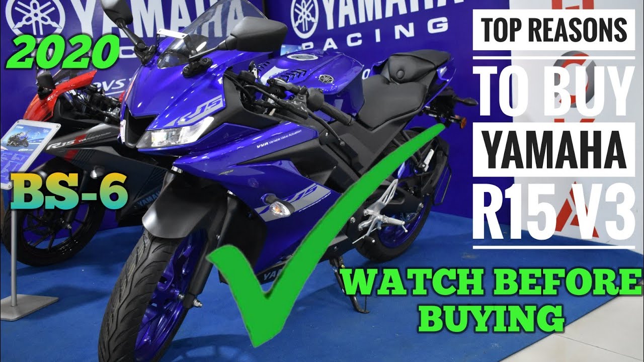 Yamaha 2020 R15 V3//BS-6 Model//Top Reasons To Buy This Bike//BvjTech