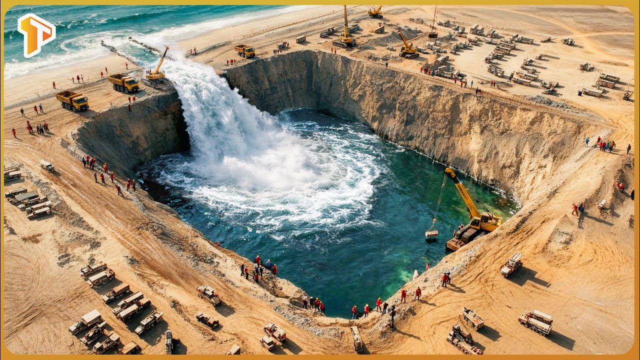 The U.S.  Is Moving BILLIONS Gallons of Ocean Water Into Nevada to Create an Inland Sea